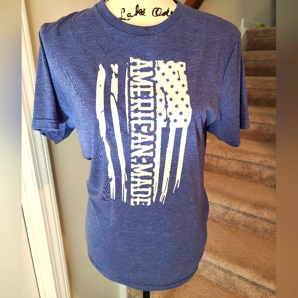 Blue American TShirt